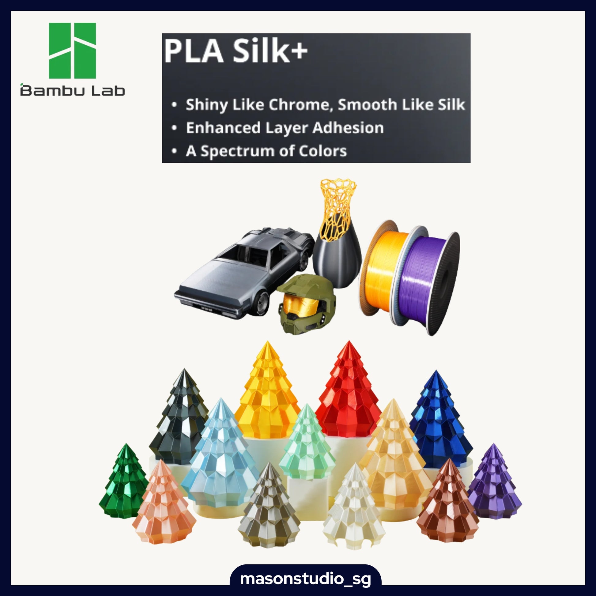 Bambu Lab PLA Silk+ Filament